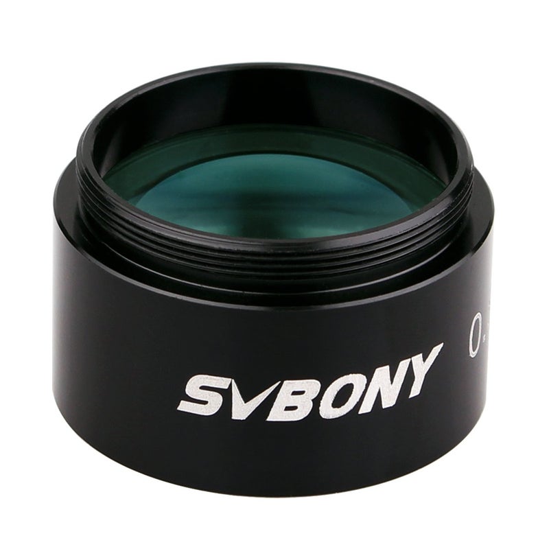 SVBONY 0.5X Focal Reducer - 1.25 inches Fully Multi Coated for Telescope Eyepiece Photography and Observing - Image 1